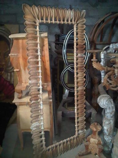 wooden mirror 100 size 120x90cm wooden mirror 100 size 120x90cm